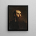 Moritz Hartmann - Monogrammiste G. R. — indrammet kunstværk på væggen