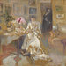 Monsieur og Madame Jos Hessel på rue de Rivoli - Édouard Vuillard — vist i et interiør