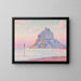Mont Saint-Michel, Solnedgang – Paul Signac (1897)