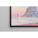 Mont Saint-Michel, Solnedgang – Paul Signac (1897)