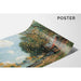 Reproduktion af maleriet Moret-maleri: Rives du Loing - Alfred Sisley