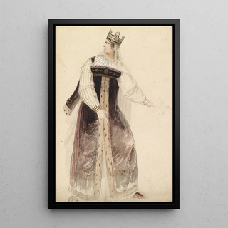 Moritz Michael Daffinger - Sophie Schrder in einem Kostm.webp