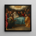 Jomfru Marias død - Giovanni Francesco Caroto — indrammet kunstværk på væggen
