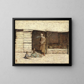 Mortimer Menpes - A Stall at Tangiers.webp
