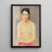 Nu - Moïse Kisling — indrammet kunstværk på væggen
