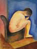 Moses Kisling | Jeg sætter mig ikke - Moïse Kisling — visning af kunstværket