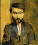 Portrait af Mieczysław Zborowski 1889-1930 - Moïse Kisling — visning af kunstværket