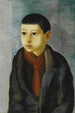 Portrait af en ung dreng - Moïse Kisling — visning af kunstværket