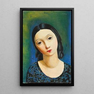 Mose Kisling - Tte de jeune fille.webp