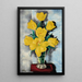 Vase de Tulipes - Moïse Kisling — indrammet kunstværk på væggen