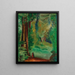 Ville d'Avray - Moïse Kisling — indrammet kunstværk på væggen