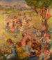 Børn leger og dyrker sport I - Moses Soyer — visning af kunstværket
