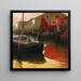 Motif de Chioggia - Adolf Kaufmann — indrammet kunstværk på væggen