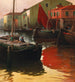 Motif de Chioggia - Adolf Kaufmann — visning af kunstværket