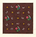 Reproduktion af maleriet Motif floral til tekstiltryk Pl XXXVII - Anonym