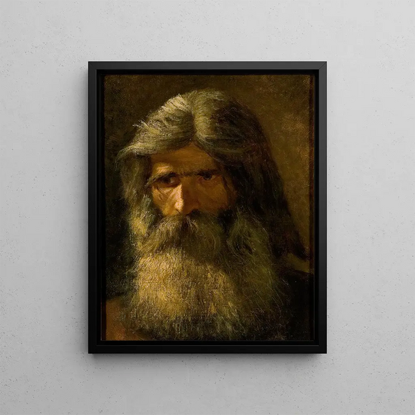 Mrten Eskil Winge - Portrait Of A Bearded Man.webp