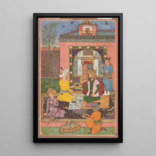 Muhammad Ali - A Royal Picnic on a Terrace.webp