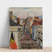 Reproduktion af maleriet Musique à Vlaanderenstraat - James Ensor