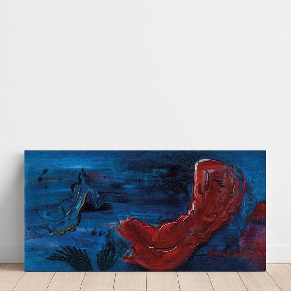 Reproduktion af maleriet Naïade Rød - Raoul Dufy Maleri