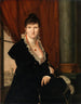 Portrait af en dame - Nanine Vallain — visning af kunstværket
