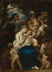 En nymfe med amoriner - Narcisse Virgile Diaz de la Peña — visning af kunstværket