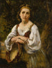 Bohémienne med tromme - Narcisse Virgile Diaz de la Peña — visning af kunstværket