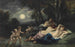 Nymfernes Søvn om Natten - Narcisse Virgile Diaz de la Peña — visning af kunstværket