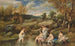 Les Baigneuses - Narcisse Virgile Diaz de la Peña — visning af kunstværket