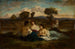 Les Baigneuses - Narcisse Virgile Diaz de la Peña — visning af kunstværket