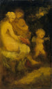 L'Education de Cupidon - Narcisse Virgile Diaz de la Peña — visning af kunstværket