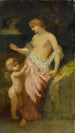 Vénus og Cupido - Narcisse Virgile Diaz de la Peña — visning af kunstværket