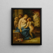Vénus og Cupidoer - Narcisse Virgile Diaz de la Peña — indrammet kunstværk på væggen