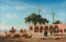 La Caravane au Repos à Siout, Egypten - Narcisse Berchère — visning af kunstværket