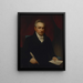L'honorable Roger Minnot Sherman - Nathaniel Jocelyn — indrammet kunstværk på væggen