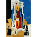 Reproduktion af maleriet Nature Morte À L’as De Pique af Louis Marcoussis