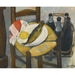 Reproduktion af maleriet Natur Død ved Røget Sild - Suzanne Valadon