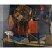 Reproduktion af maleriet Naturtro Legetøj - Georges Valmier