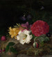 Naturtro med blomster - Frants Diderik Be — visning af kunstværket