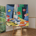 Reproduktion af maleriet af naturtro med tulipaner - Samuel John Peploe