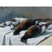 Reproduktion af maleriet Naturmort med fasaner og duer - Claude Monet