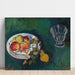 Reproduktion af maleriet Naturtro med frugt og glas - Suzanne Valadon