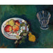 Reproduktion af maleriet Naturtro med frugt og glas - Suzanne Valadon