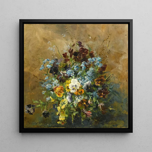 Nature morte avec pensées - Olga Wisinger-Florian