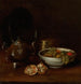Naturtro med tekande og frugt - William Merritt Chase — visning af kunstværket