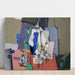 Reproduktion af maleriet Geometrisk stilleben maleri II - Georges Valmier