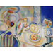 Reproduktion af maleriet Portugisisk stilleben-maleri - Robert Delaunay