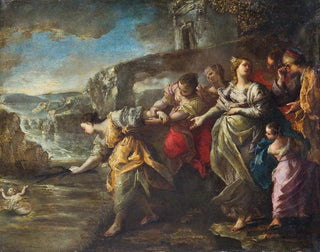 Neapolitan School - The Finding of Moses.webp