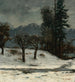 Snedække - Gustave Courbet — visning af kunstværket