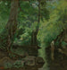 Nemi Fiskeren med krebs - Jean-Baptiste-Camille Corot — visning af kunstværket