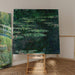 Reproduktion af maleriet Nymfer Maleri (1904) - Claude Monet